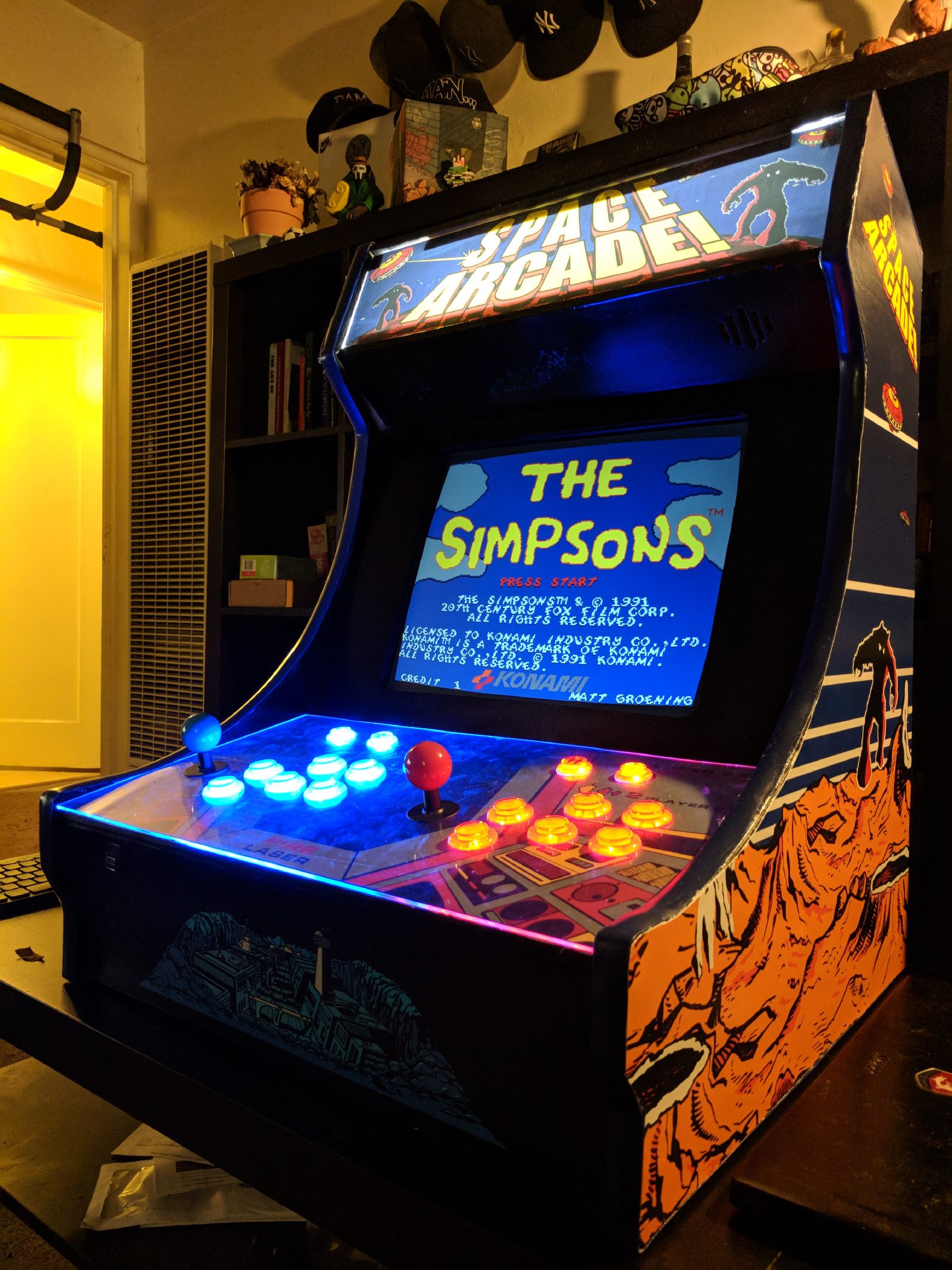 Space Arcade · 3D to real world