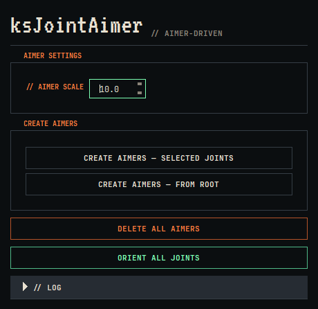 Joint Aimer window